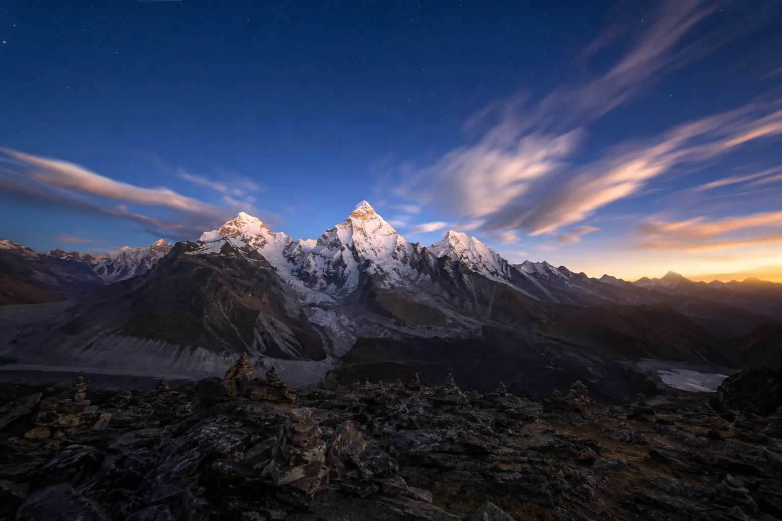 Himalayan sunrise